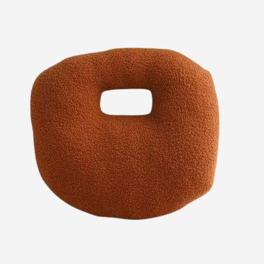 3D  Bamboo Caramel Handbag Geometric Soft throw Pillow